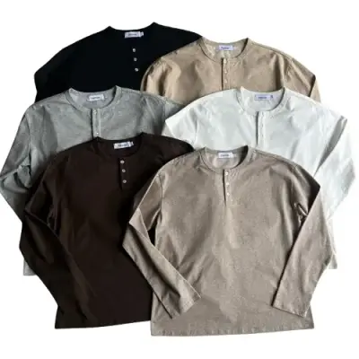 Xanvas Button Long Sleeve (6 Variants)