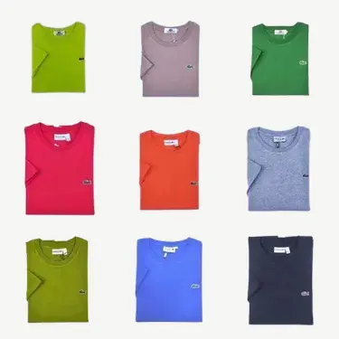 Lacoste Badge Tees (19 Variants)