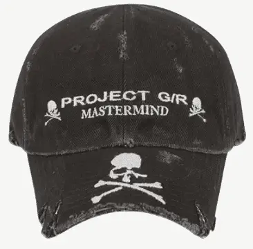 Project Gr Collaboration 25Ss Summer Distressed Brimless Baseball Cap Unisex Hat
