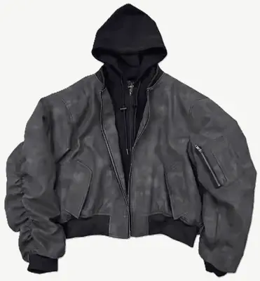 Pop Project Leather Jacket