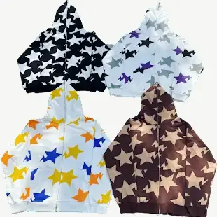 Vintage Bape Star Hoodies