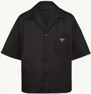 Prada Short Sleeved Nylon Shirt