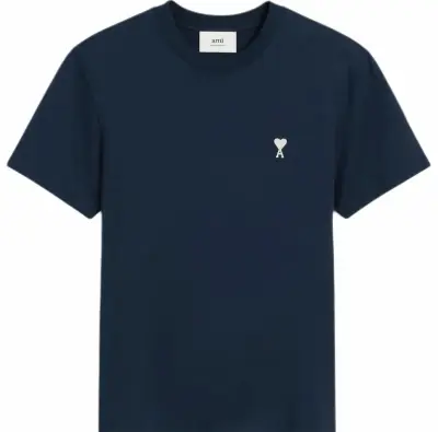 Ami Paris Small Red Heart Tee (2 Variants)