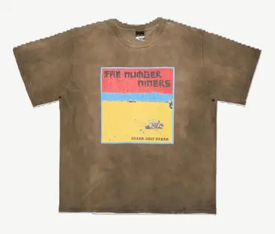 Number (N)ine Sonic Youth Parody Tee – Washed Brown