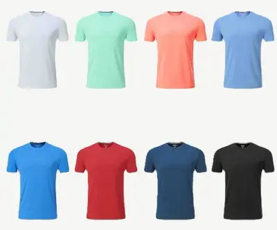 Loose Men's Sports Tees (8 Variants)