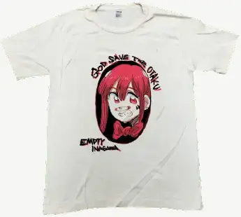 Jun Inagawa Empty Room 'God Save The Otaku' Anime Tee