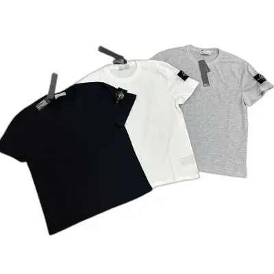 Stone Island Badge Tees (3 Variants)