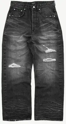 Far Archive Disressed Splatter Jeans