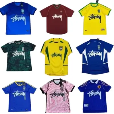 Bunch of Stüssy Football Jerseys