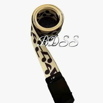 Number (N)ine "Musical Note" Gacha Web Belt