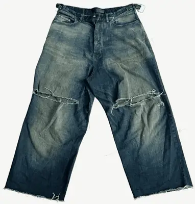 Balenciaga Super Destroyed Baggy Pants