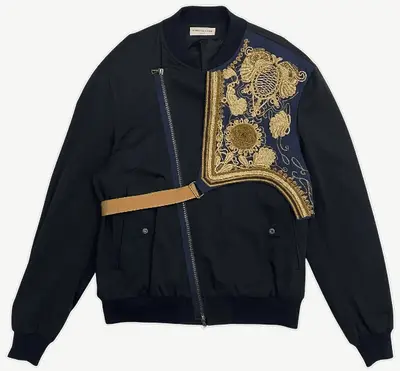 Dries Van Noten "Harness" Bomber Jacket