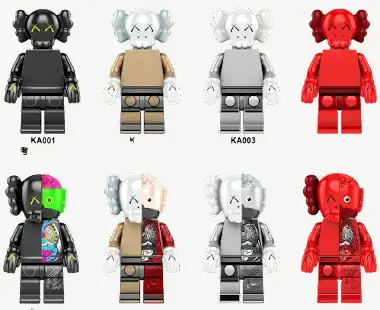 Kaws Lego Figures