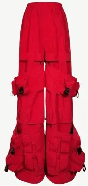 Vanguardia Jumbo Red Pants