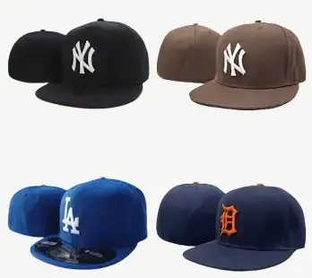 MLB Baseball Hats #1 (56 Variants)