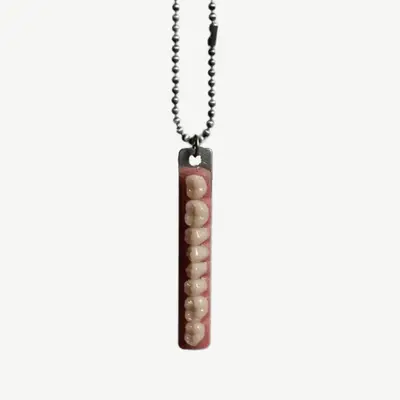 Ccp Teeth Necklace