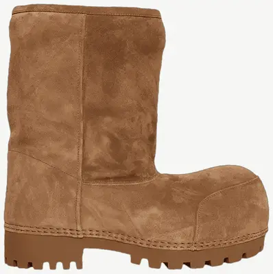 Balenciaga Alaska Suede Pull-On Boots