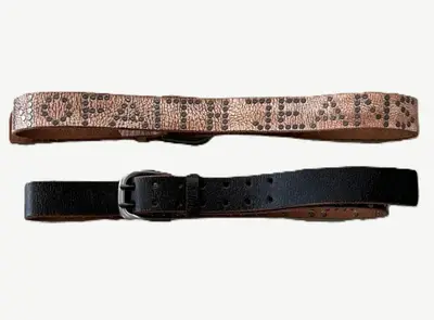 No Faith Studios Genuine Leather Belt