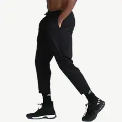 Blank Men's Casual Sports Trousers (Black)
