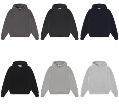 Union Kingdom Oversized Blank Hoodies (10 Variants)