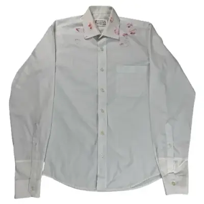 Maison Margiela Lipstick Kiss Button Up Shirt