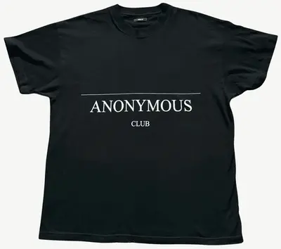 Anonymous Club Resident Logo T-Shirt