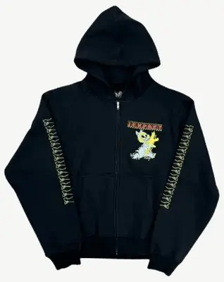 Osamason Bunny Zip-Up Hoodie