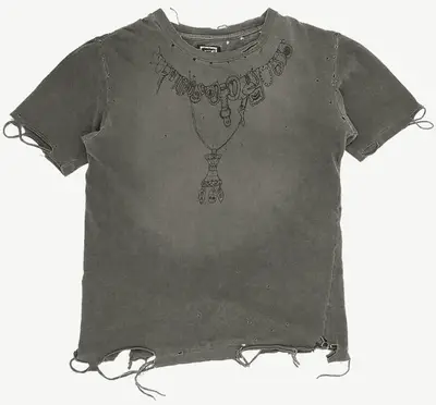 Undercover "Scab" Amulet Necklace T-shirt