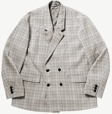 Balenciaga "Prince of Wales" Checked Blazer
