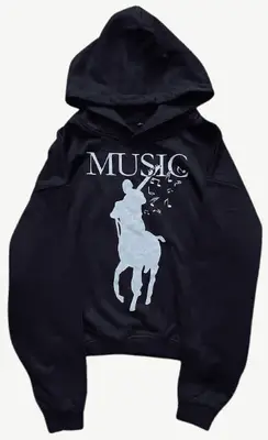 Opium Bonnyonline Music War Horse Print Sweatshirt Hoodie Unisex Yvl