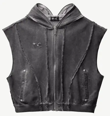 Thug Club Rock Hooded Vest