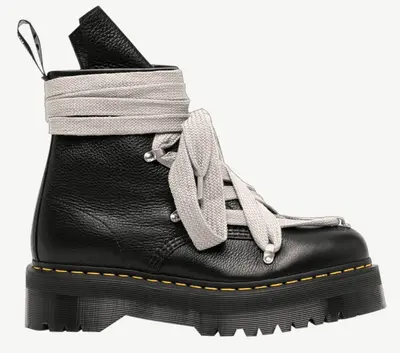 Rick Owens X Doc Martens Jumbo Lace