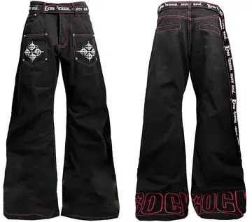 DETW Red Stitch Baggy Jeans