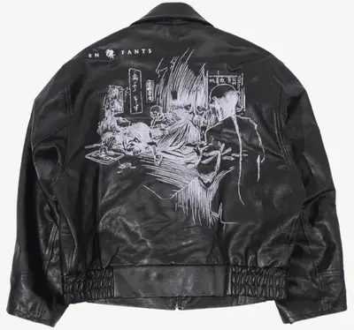 Enfants Riches Déprimés "Opium Den Frank" Leather Jacket