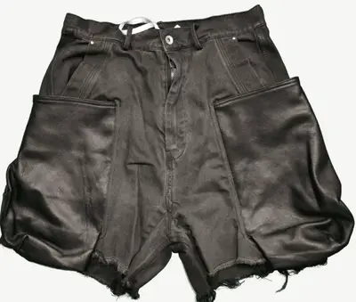 Rick Owens Stefan Panelled Cargo Shorts