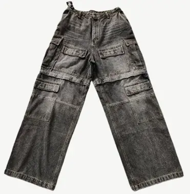 Balenciaga Convertible Cargo Jeans