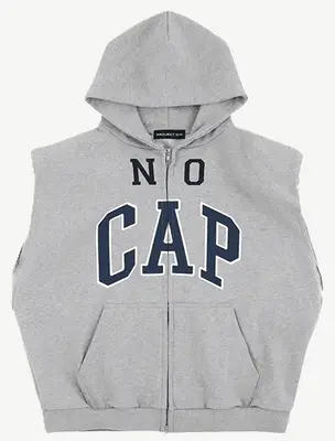 Project GR No Cap Sleeveless Hoodie