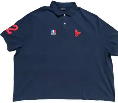 Balenciaga Polo Shirt Navy