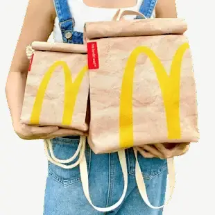 McDonalds Shoulder Bag and Backpack