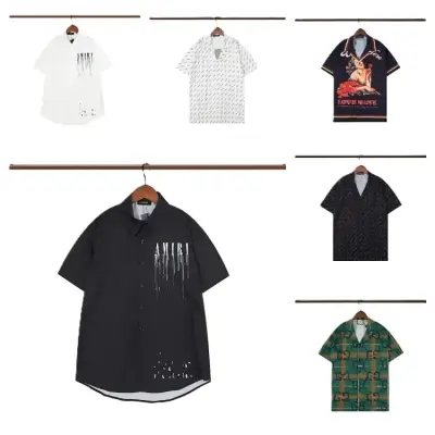 Amiri Designer Print Shirts