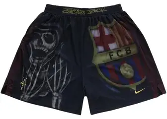 Cactus Jack x Barcelona Skeleton Shorts