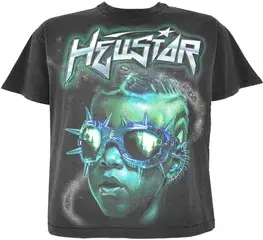 Hellstar The Future Tee Black/Blue (NFC)