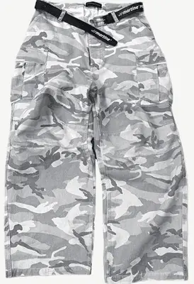 Pop Project White Camo Work Pants