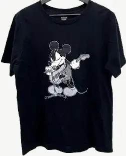 Number Nine Guitar Mickey Mouse Tee