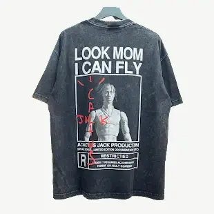 Travis Scott Look Mom I Can Fly Tee #1