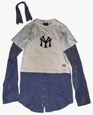 Mowalola MY City Patchwork Tee