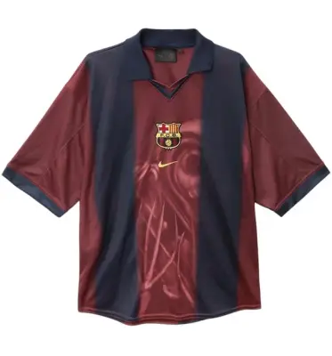 Travis Scott x FC Barcelona Retro Jersey