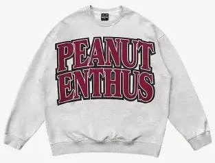 Evets Peanut Enthus Crewneck