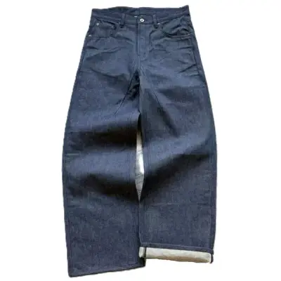 Firemade Raw Denim Selvedge Jeans Dark Blue