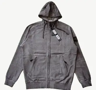 Stone Island Dust Zip Up Hoodie